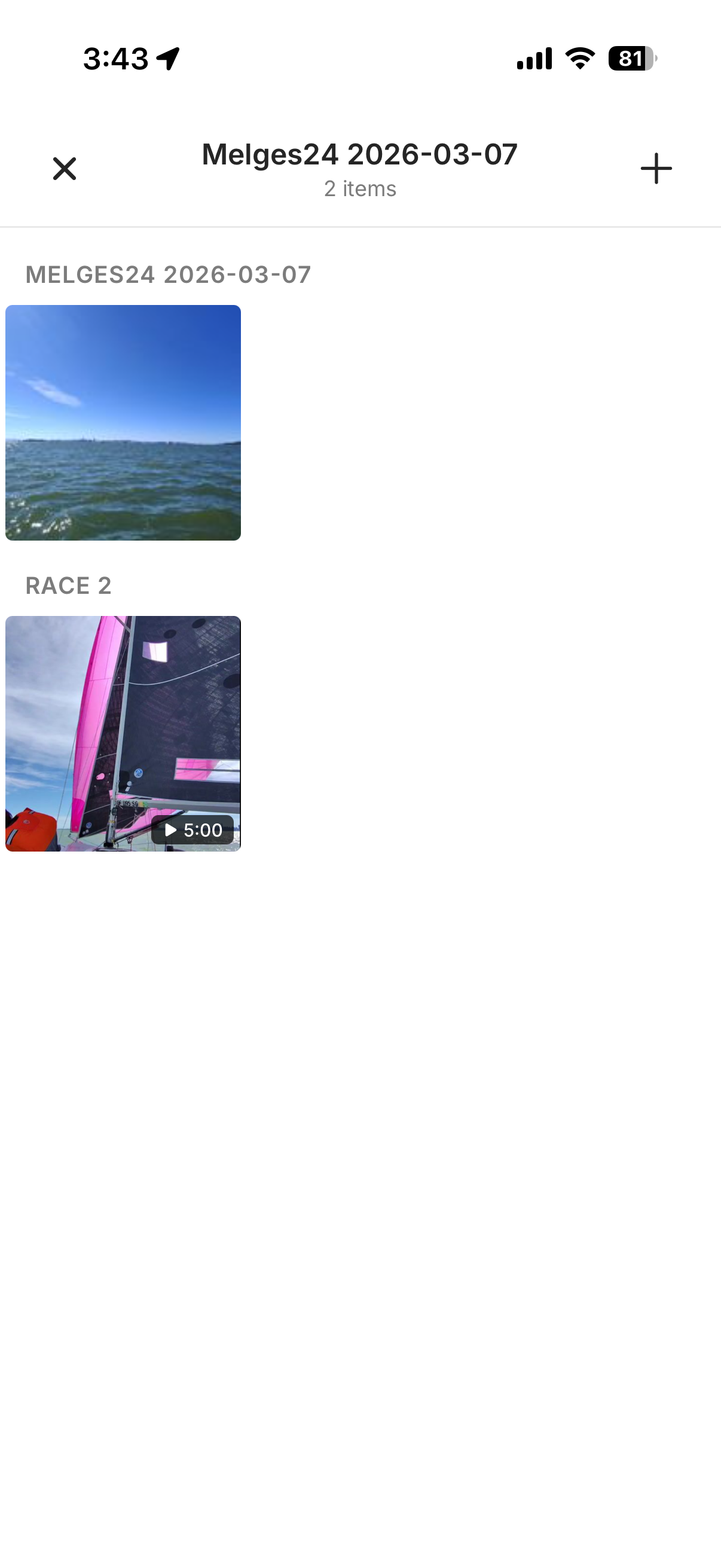 Photos and videos from the session